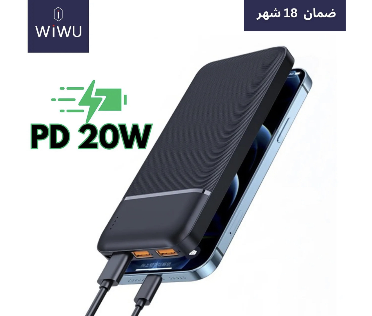 Power bank 10 thousand PD 20W