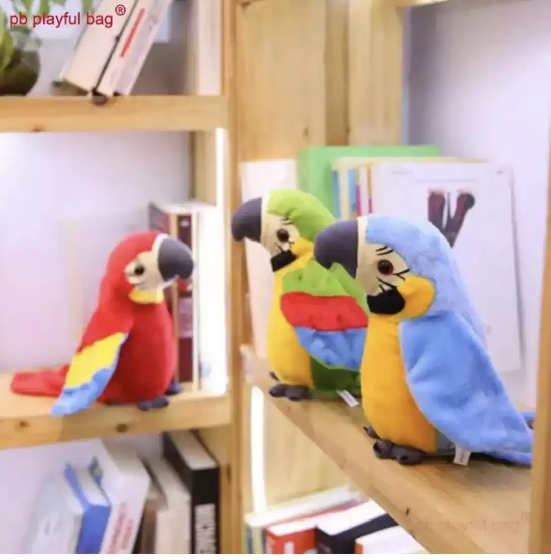 A talking parrot game suitable for children