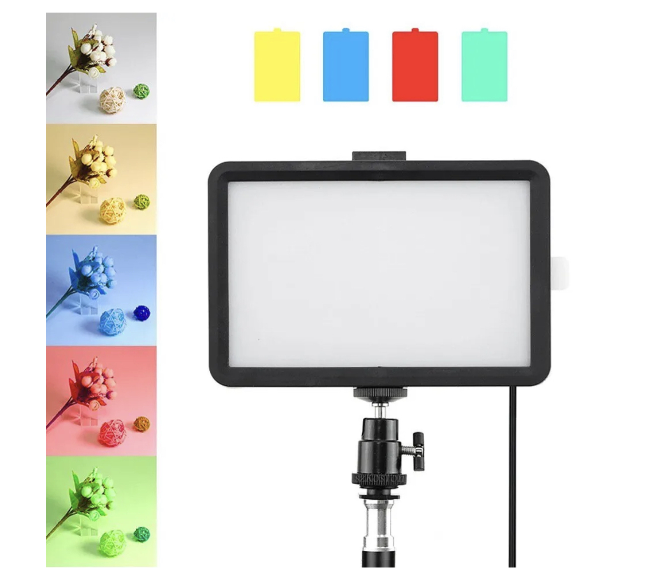 Professional LED light with four different colors